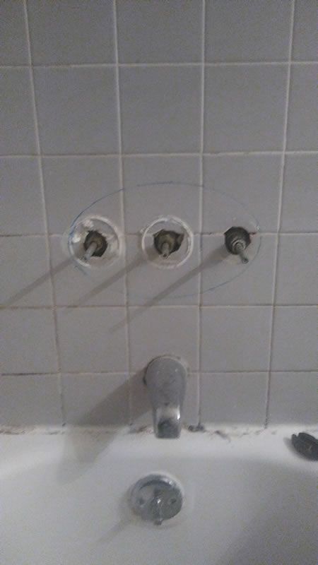 Replacing Bathtub Plumbing Handles